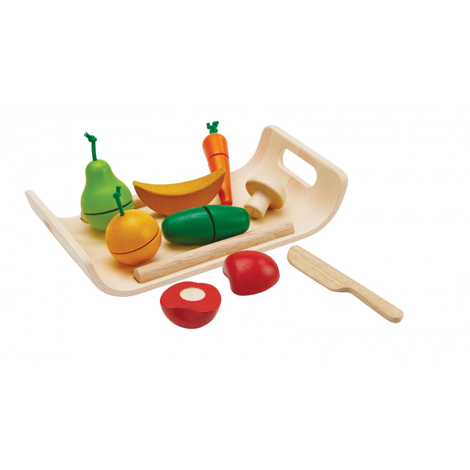 ASSORTED FRUIT & VEGETABLE 18m+ Plan Toys
